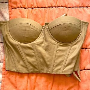Brown Corset Top